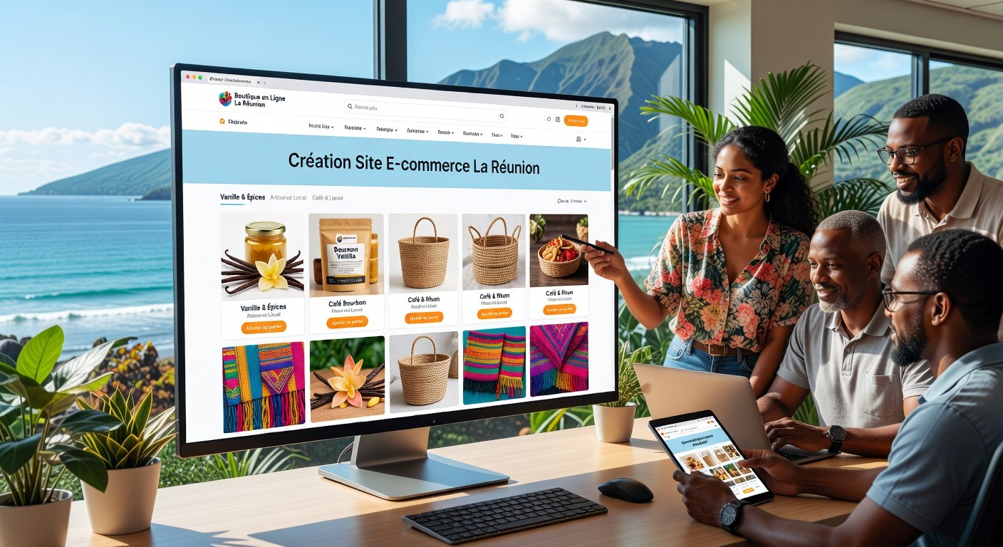 Création site e-commerce La Réunion